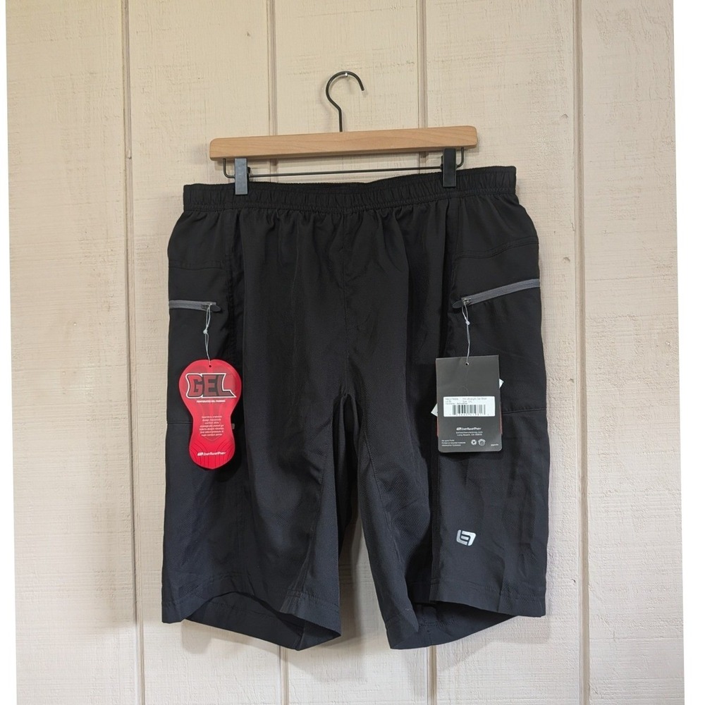 Bellwether Mens Ultralight Gel Cycling Shorts Black 2XL Padded Bike‎ 82279006